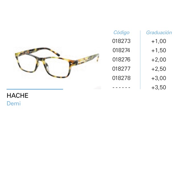 Hache demi