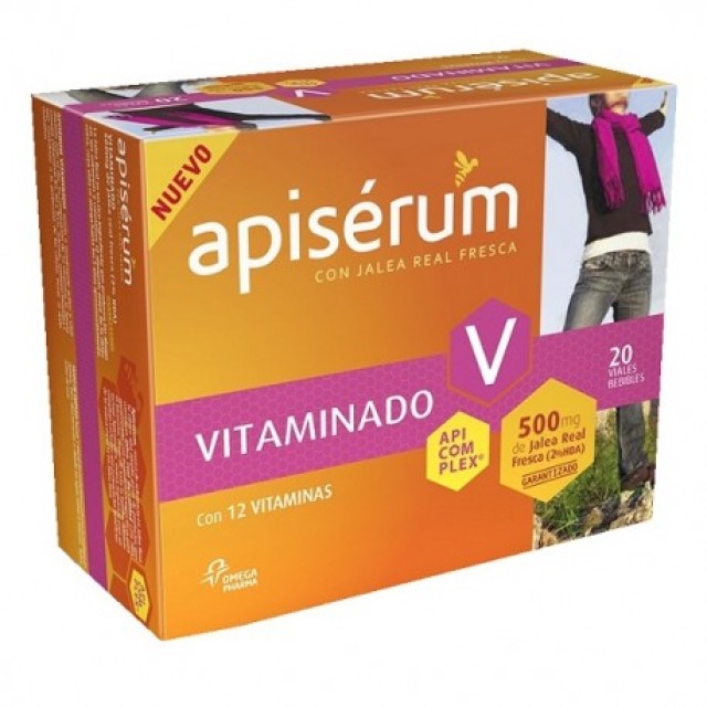 Apisérum Vitaminado 20 viales