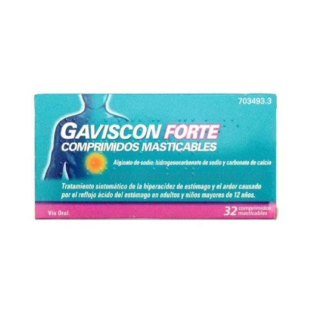 Gaviscon forte comprimidos