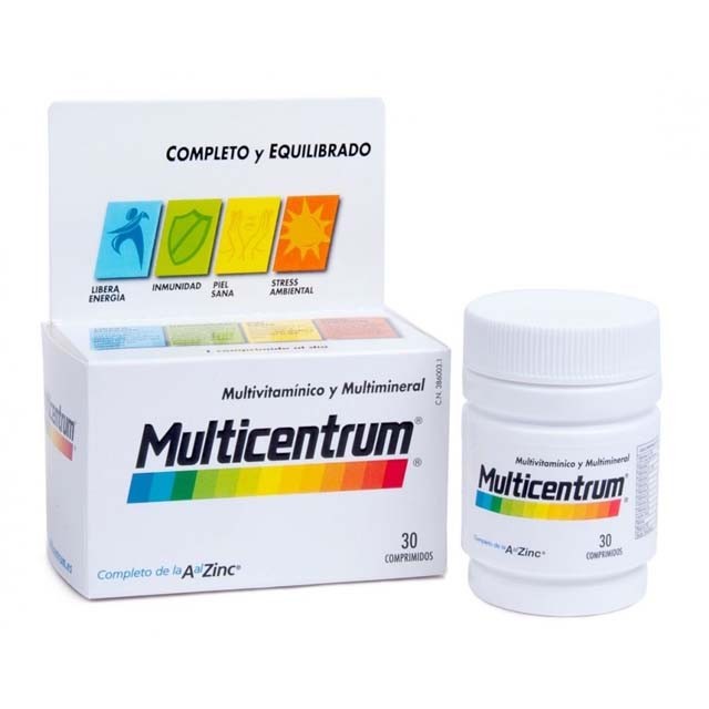 Multicentrum 30 comprimidos