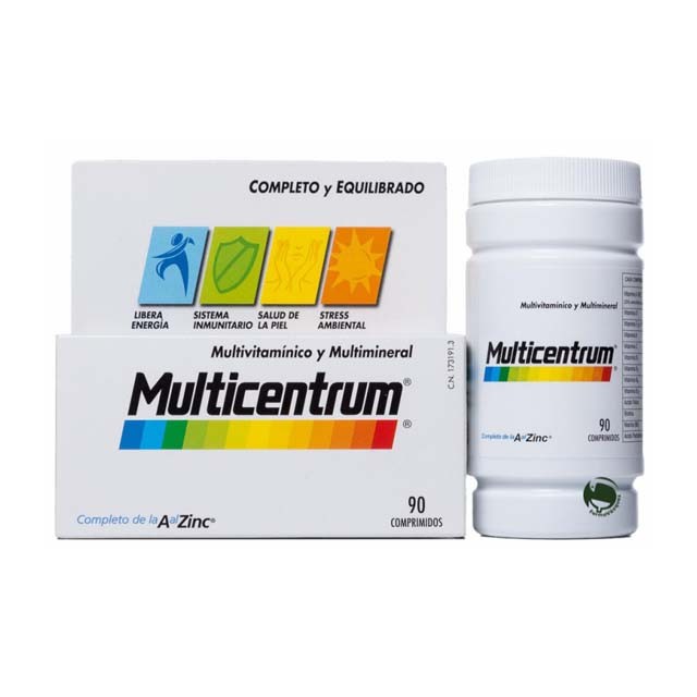 Multicentrum 90 comprimidos