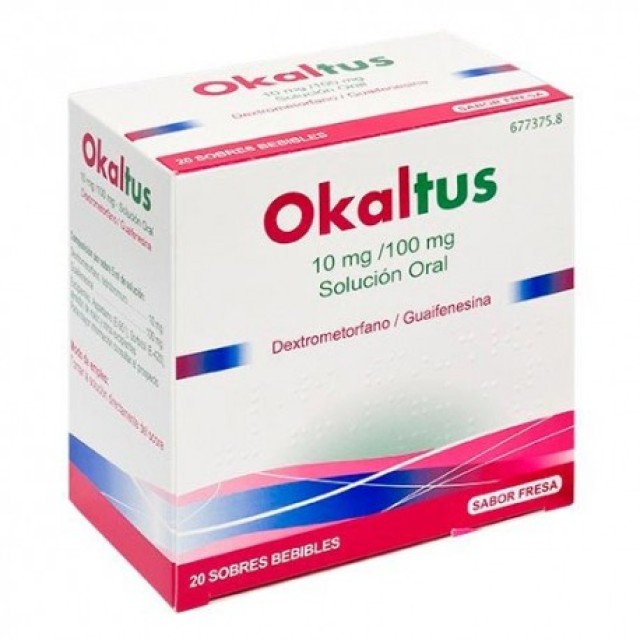 Okaltus 10/100mg 20 Sobres Solución Oral 5ml